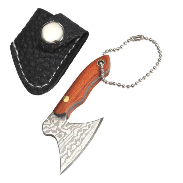 Mini Hasch Messerchen mit Tasche Vikinger Axt