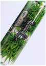 Black Leaf BL "Leaves" Eisbong mit Spirale - Höhe 445mm - klar/grün - dein-Onlineheadshop.de