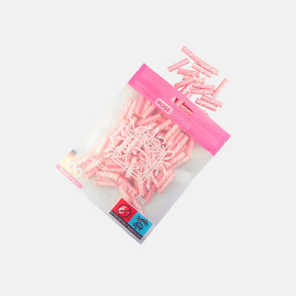 100x Medusafilters - Aktivkohlefilter Kokusnusskohle + Zellulose - Ø 6mm