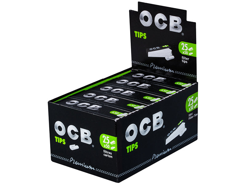 OCB Filtertips - Premium - Schwarz - dein-Onlineheadshop.de