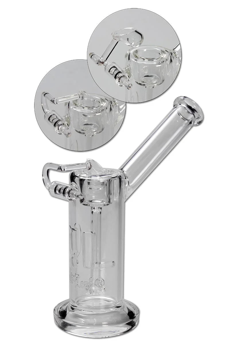 Black Leaf Oil- Ölpfeife mit Honeypot - Dabbingspfeife - Höhe 175mm - dein-Onlineheadshop.de