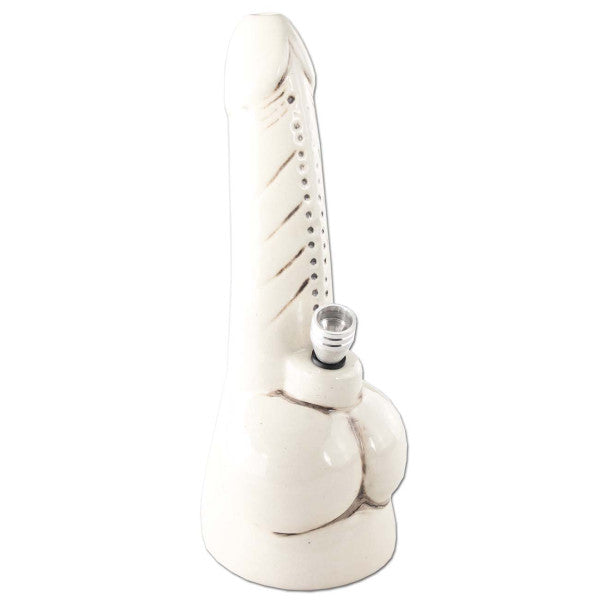 Black Leaf - Penis Bong aus Keramik - Höhe 290mm