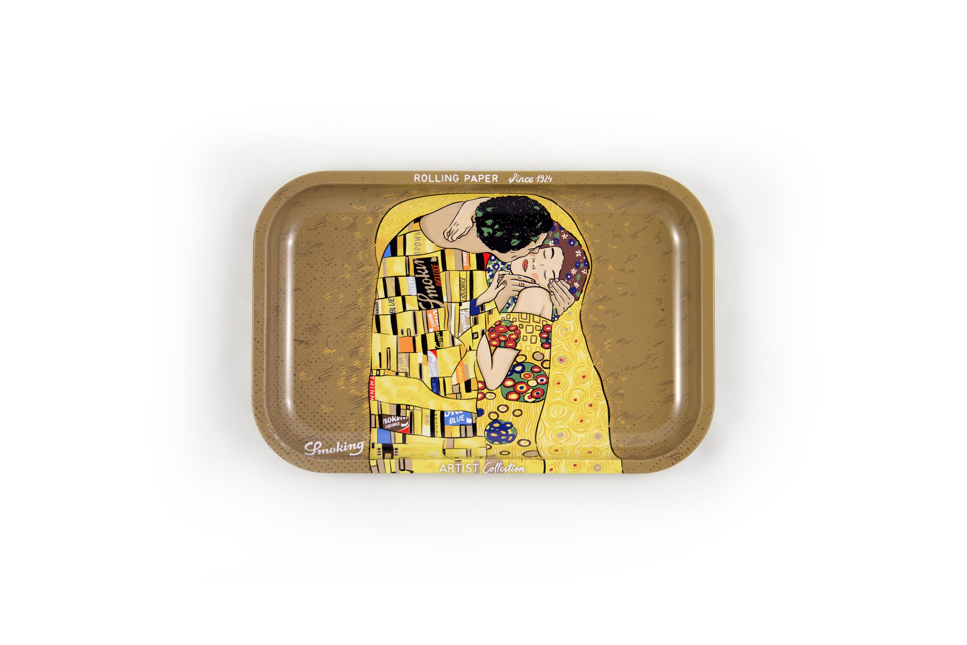 Smoking Rolling Tray Artist Collection 285x185x25mm Metall - viele Designs
