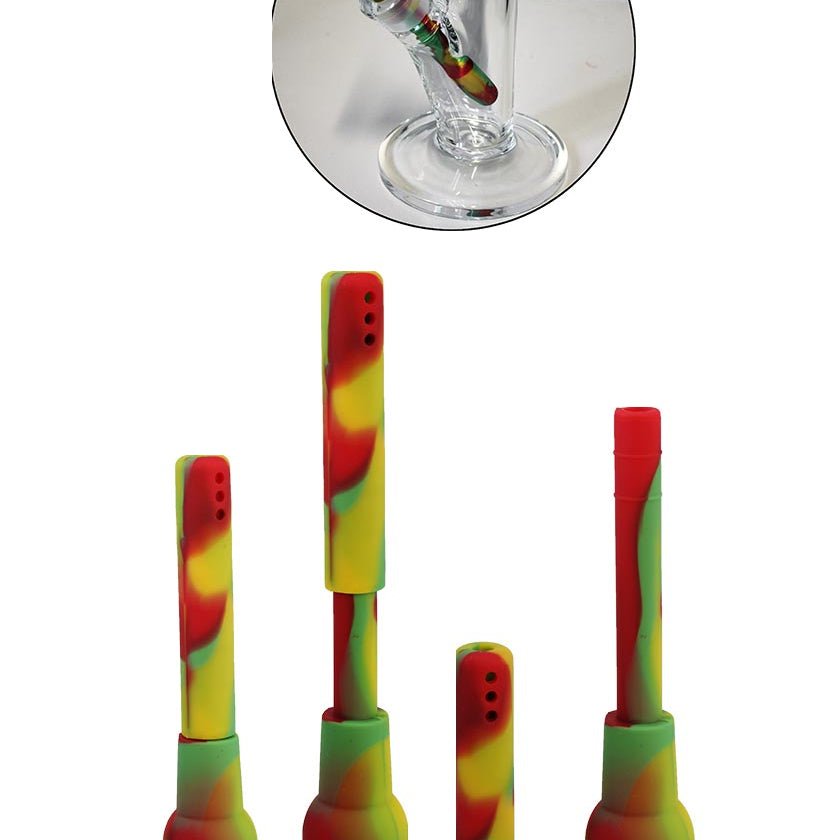 Bong Chillum aus Silikon, verschiedene Schliffe & längen