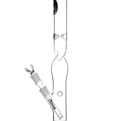 Heisenberg, Twister, gedrehter Glasbong mit 44cm Höhe
