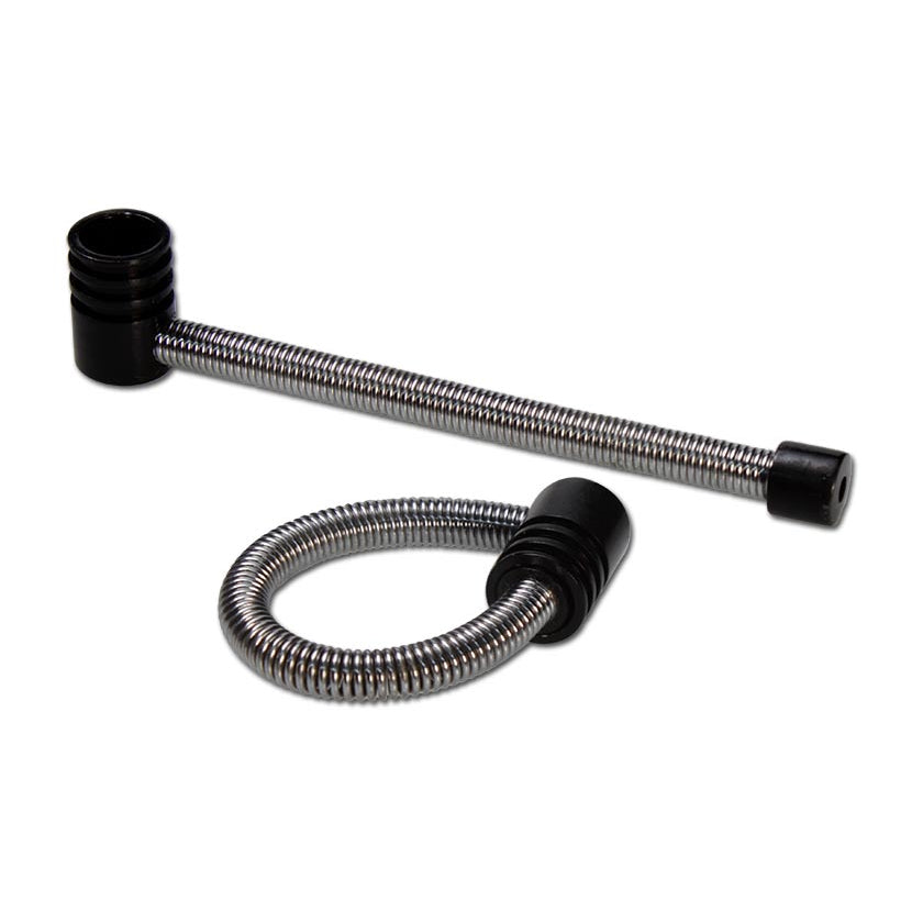 Twister, elastische Handpfeife in Größe S, Farbe Schwarz