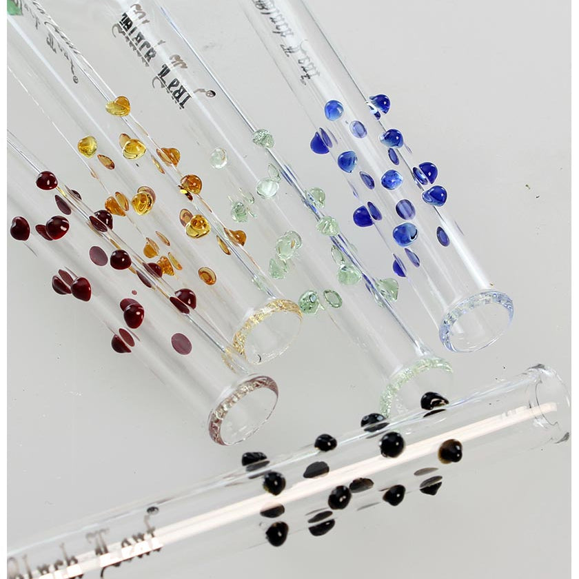 Black Leaf Ölpfeife "Noppen" - gerade Handpfeife aus Glas - dein-Onlineheadshop.de