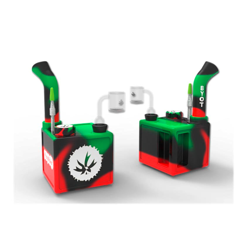 PieceMaker "Kube" Silikonbong für Öl / Dabbing - dein-Onlineheadshop.de