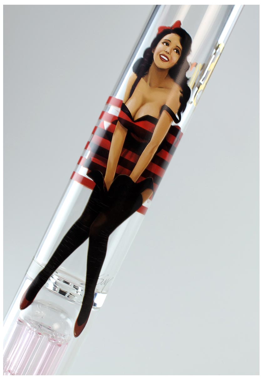 Black Leaf "Bongasmus"' Perkobong mit Spezialkick - Höhe 440mm - dein-Onlineheadshop.de