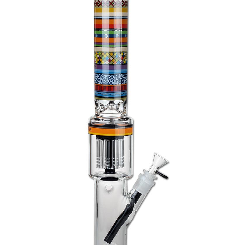 Blaze Glass Eisbong mit Perkolator - Höhe 490mm - verschiedene Designs - dein-Onlineheadshop.de