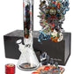 Black Leaf, Ronin Kofferbong, Set mit Grinder, Tray & Zubehör, Bong 40cm hoch