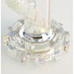 Blaze Glass "Gear" Eisbong - Regenbogen / Metalliceffekt - Höhe 455mm - dein-Onlineheadshop.de