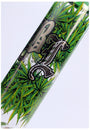 Black Leaf BL "Leaves" Eisbong mit Spirale - Höhe 445mm - klar/grün - dein-Onlineheadshop.de