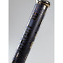 Blaze Zylinder- /  Eisbong schwarz-gold metallic matt - Höhe 450mm - dein-Onlineheadshop.de