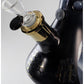 Blaze Kolben- /  Eisbong schwarz-gold metallic matt - Höhe 450mm - dein-Onlineheadshop.de