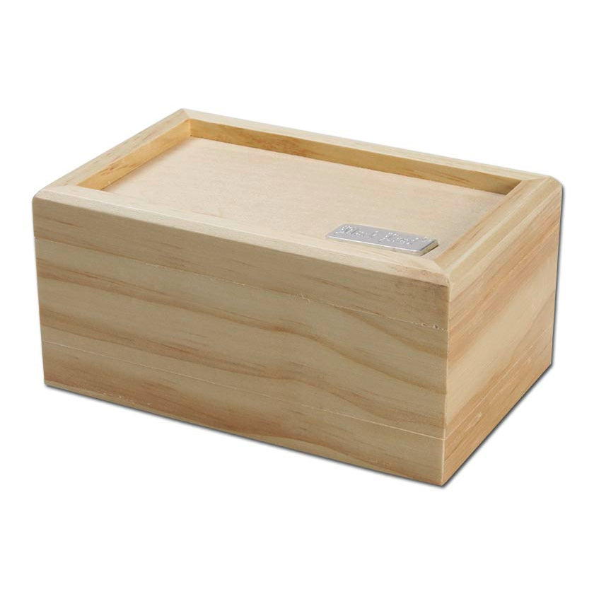 Aufbewahrungskiste aus Holz mit Sieb und Pollenfach - 3 Teilig - magnetisch