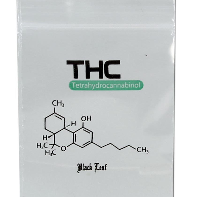 Schnellverschlußbeutel - THC - 50µ - dein-Onlineheadshop.de