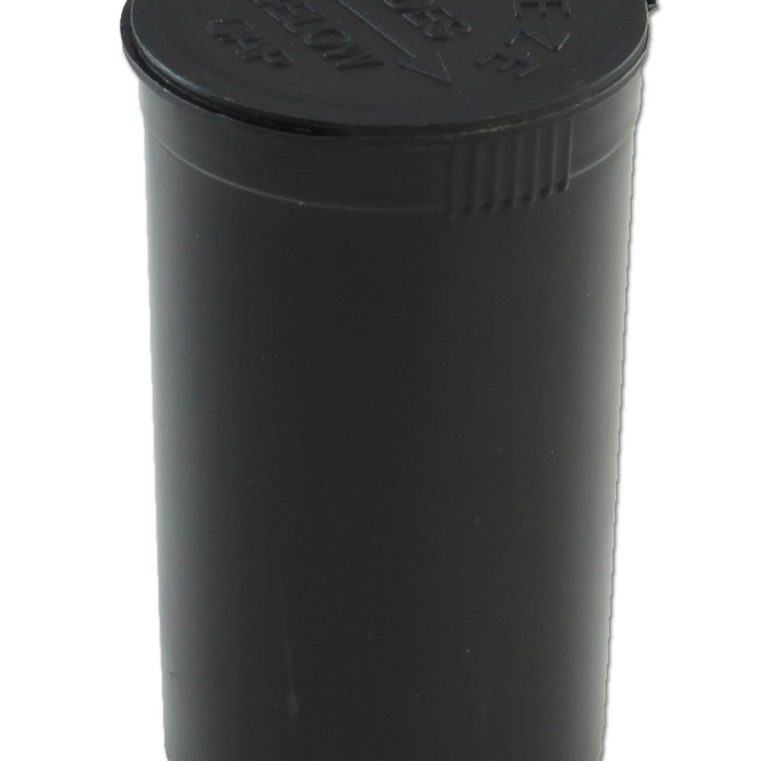 Pop-Up Dose, Aufbewahrungsdose mit 110ml, Schwarz