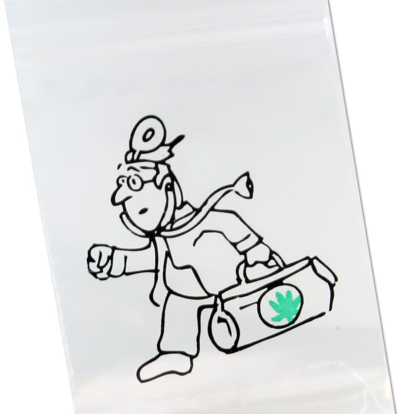 Schnellverschlußbeutel - Weed-Doktor - 50µ - dein-Onlineheadshop.de