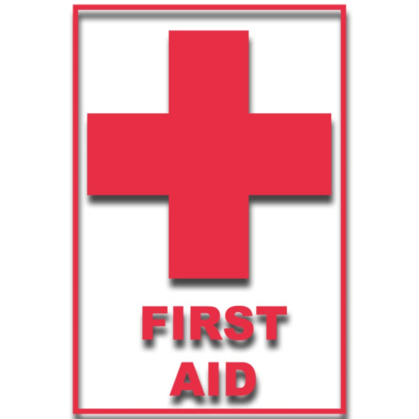 Schnellverschlußbeutel - First Aid - 50µ - dein-Onlineheadshop.de