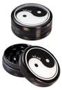 Black Leaf - 2 tlg. Aluminium-Grinder in Ø 50mm - viele Motive - dein-Onlineheadshop.de