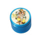 Black Leaf - 4-tlg. Aluminium-Grinder - viele Designs - Ø 50mm - dein-Onlineheadshop.de