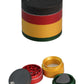 Black Leaf - Aluminiumgrinder 4-tlg. - viele Farben - Ø 49mm - dein-Onlineheadshop.de