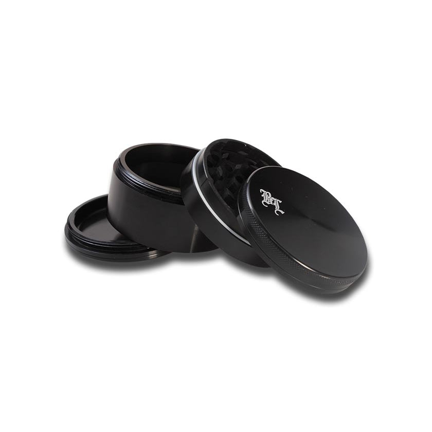 Black Leaf Aluminium-Grinder 4-tlg. Ø 75mm - viele Farben - dein-Onlineheadshop.de