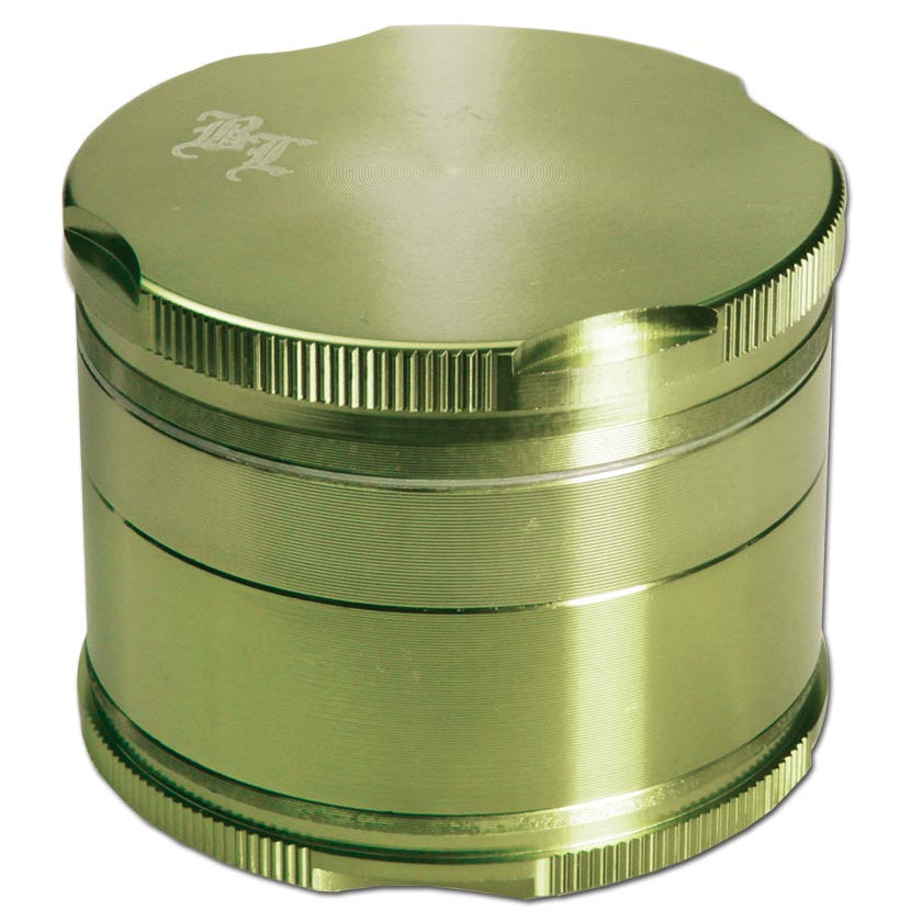 Black Leaf "New Edge" 4-tlg. Aluminium-Grinder Ø 50mm - viele Farben - dein-Onlineheadshop.de