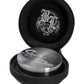 Black Leaf "Steely Dan" Edelstahl-Grinder 2-tlg.  Inkl. Reisverschlusstasche in 3 Größen - dein-Onlineheadshop.de