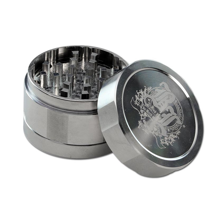 Black Leaf Edelstahl Deluxe Grinder 3-tlg. - 2 Größen - dein-Onlineheadshop.de