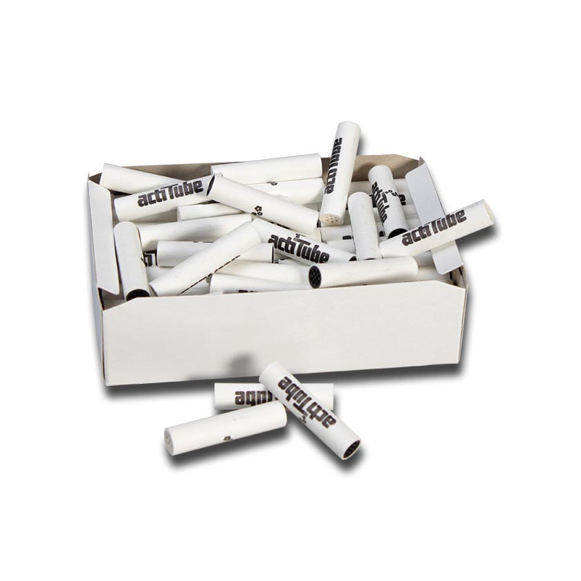actiTube Aktivkohlefilter - Ø 8mm 100er Box - dein-Onlineheadshop.de
