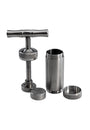 Black Leaf T-Press Pollenpresse Edelstahl in 3 Größen - dein-Onlineheadshop.de