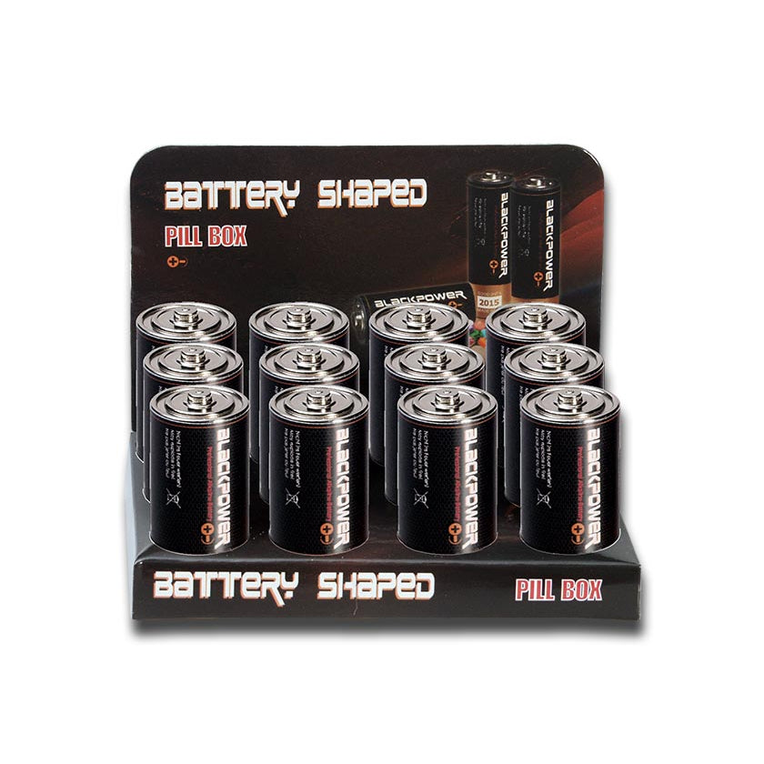 Batterieattrappe - Versteckdose "Mono" - Typ D - dein-Onlineheadshop.de