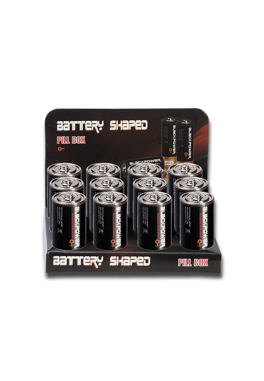 Batterieattrappe - Versteckdose "Mono" - Typ D - dein-Onlineheadshop.de