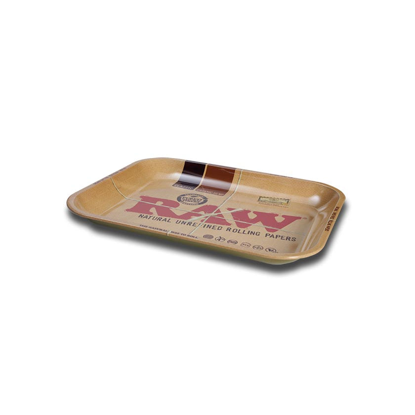 RAW Rolling Tray - aus Metal - verschiedene Größen - dein-Onlineheadshop.de