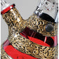 Black Leaf - handbemalte Kolbenbong - Eisbong - Höhe 320mm - viele Designs - dein-Onlineheadshop.de