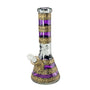 Black Leaf - handbemalte Kolbenbong - Eisbong - Höhe 320mm - viele Designs - dein-Onlineheadshop.de