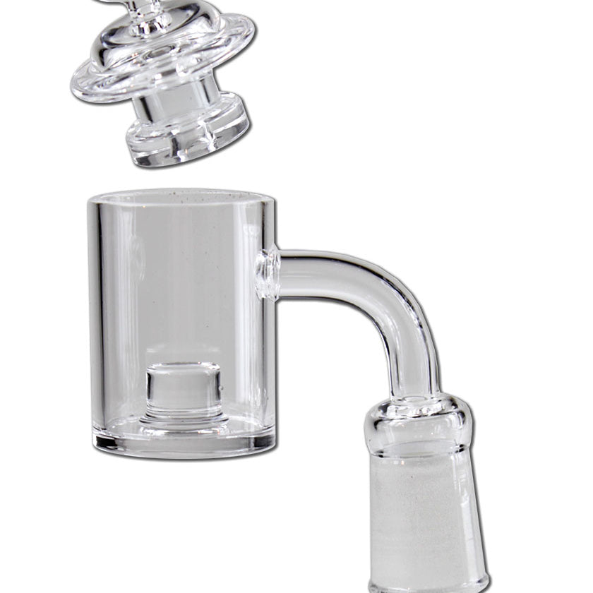 Glasbanger Set mit Carb Cap - Öl-Kopf - NS 10 Female