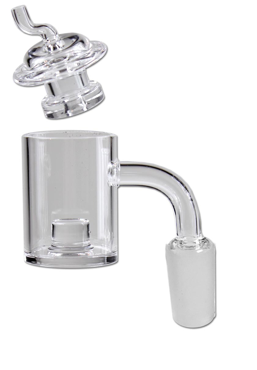 Glasbanger Set mit Carb Cap - Öl-Kopf - NS 10 L