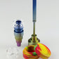 Titannagel Set Ölfarben mit Glaspfanne + Dabber