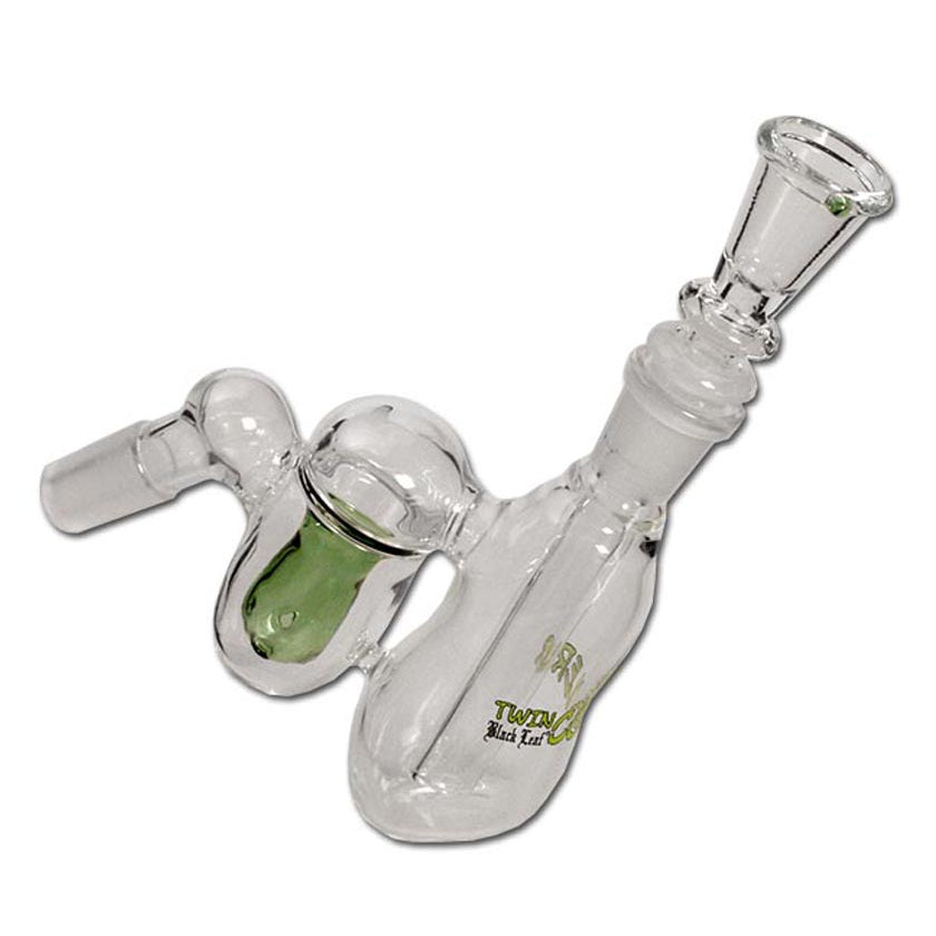 "Black Leaf" Vorkühler - Doppelkammer mit Perkolator - NS14,4er & 18,8er - dein-Onlineheadshop.de