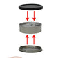 Pressitin patented - Thunfisch Dosen zum selber drücken, Press-It-In,100ml, Cali, Tins, Tuna Tin, Self Seal Dosen