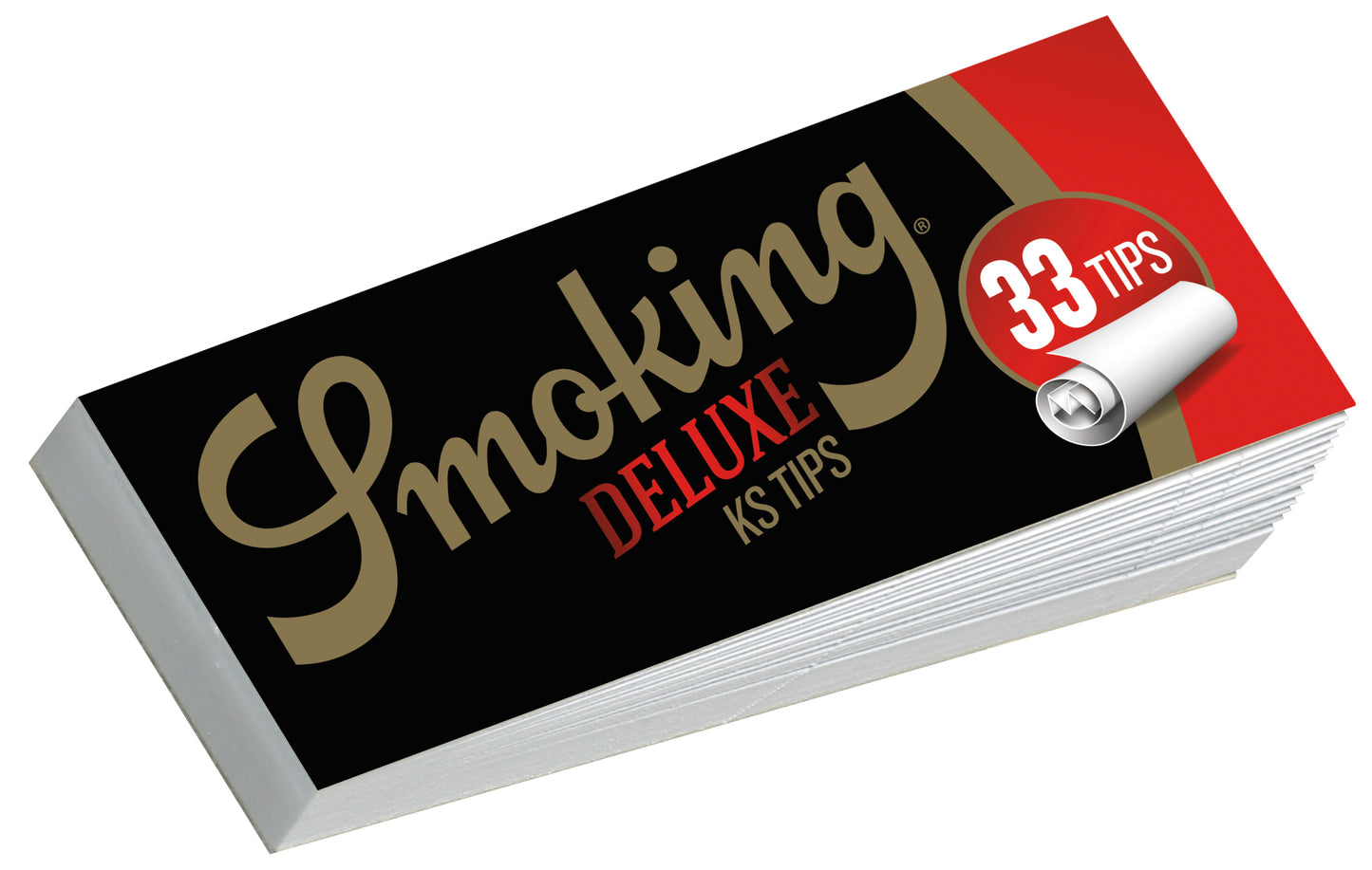 Smoking King Size Deluxe Tips - Black 50er Box