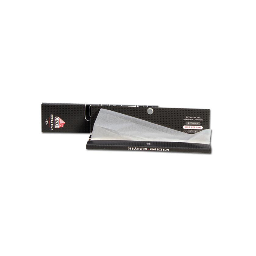 GIZEH Black King Size Slim Longpapers - dein-Onlineheadshop.de