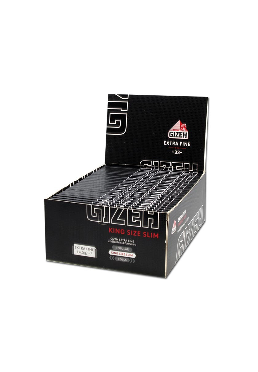 GIZEH Black King Size Slim Longpapers - dein-Onlineheadshop.de