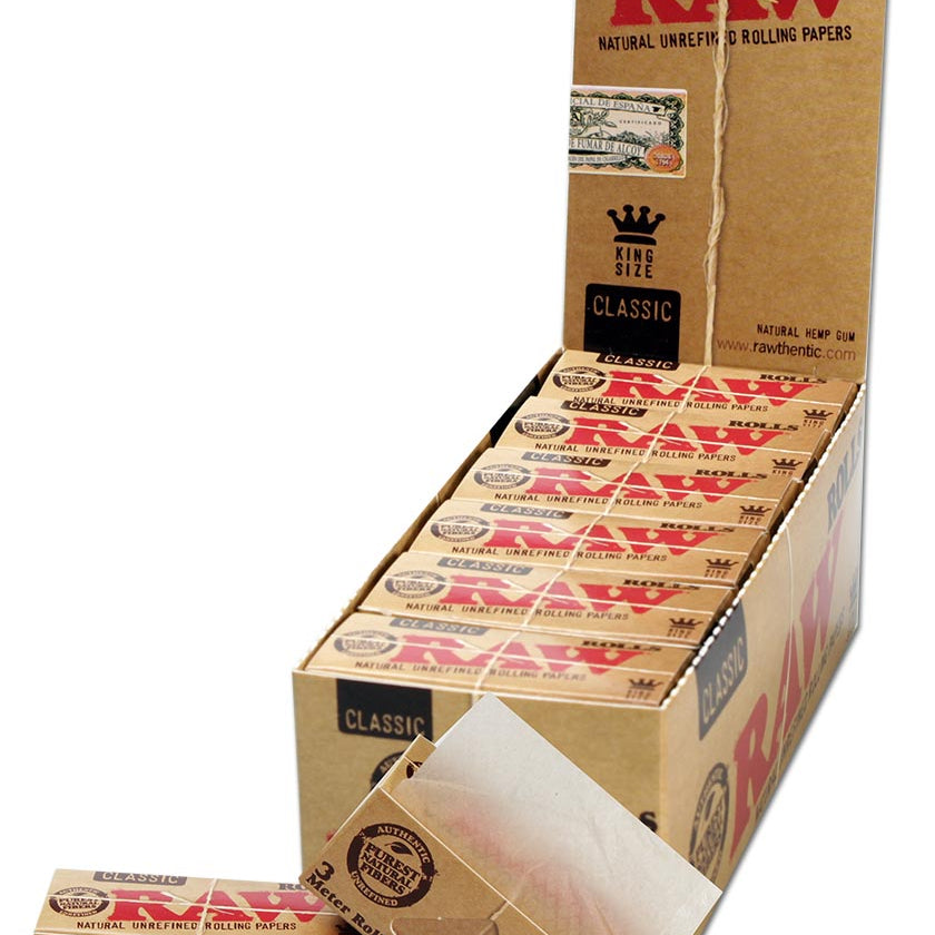 RAW Rolls Classic - King Size Rolls - 3 Meter Länge