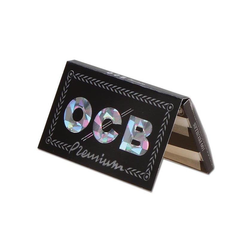 OCB Premium No. 4 Black "doppelt & kurz" - Zigarettendrehpapier - dein-Onlineheadshop.de