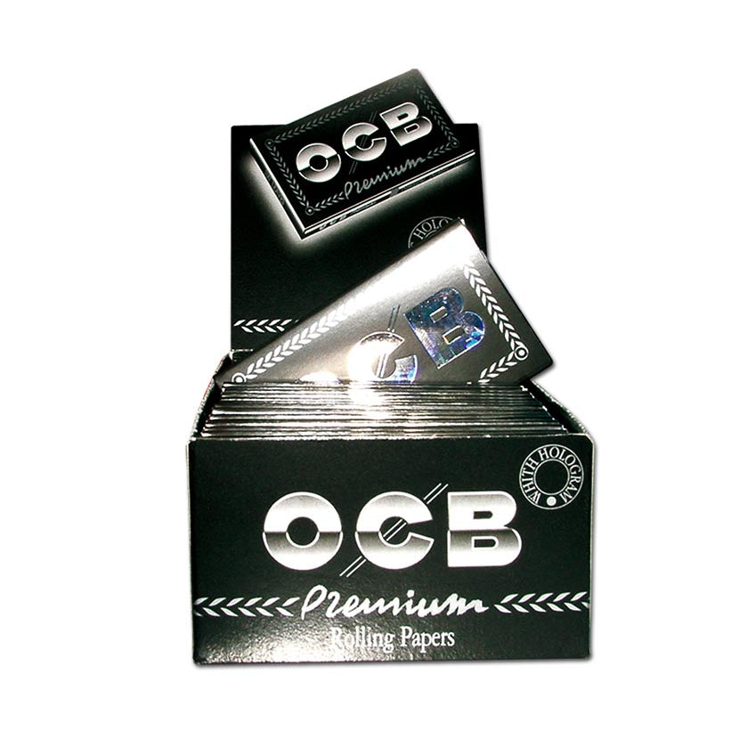 OCB Premium No. 4 Black "doppelt & kurz" - Zigarettendrehpapier - dein-Onlineheadshop.de