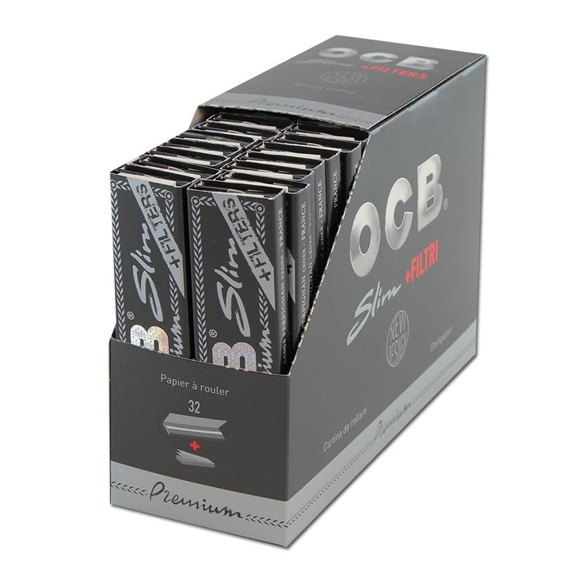 OCB Premium Longpapers Slim + Filtertips - dein-Onlineheadshop.de
